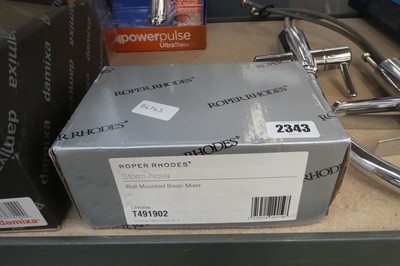 Lot 2343 - Boxed Roper Rhodes chrome wall mounted basin...