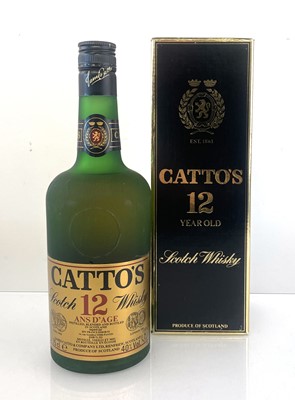 Lot 108 - A bottle of Catto's 12 Ans D'Age Scotch Whisky...