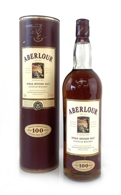 Lot 109 - A bottle of Aberlour 100 proof Single Speyside...