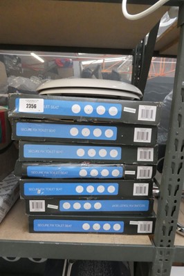Lot 2356 - 8 Roper Rhodes secure fix toilet seats