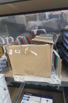 Lot 2357 - Wall mounted radiator with box of mixed...