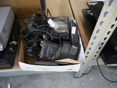 Lot 1764 - Box containing various lighting equipment by...