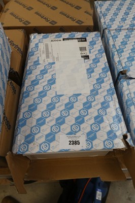 Lot 2385 - Boxed Axiom 18 way dual RCD consumer unit