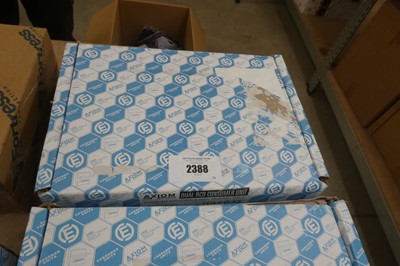 Lot 2388 - Boxed Axiom 14 way dual RCD consumer unit