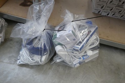 Lot 2410 - 2 bags containing various style extension...