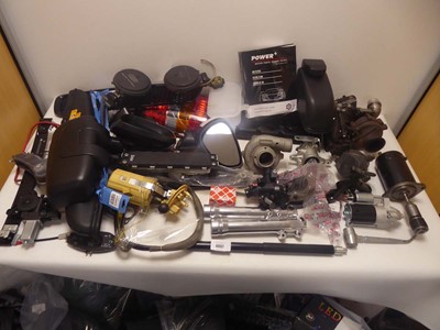 Lot 4667 - Selection of car parts to include to include...