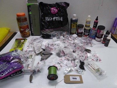 Lot 3645 - Fishing accessories including fish pellets,...