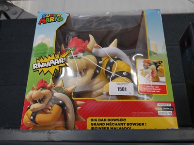 Lot 1501 - Boxed Super Mario Big Bad Bowser model