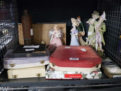 Lot 1514 - Sets of various knives, spoons, collection of...