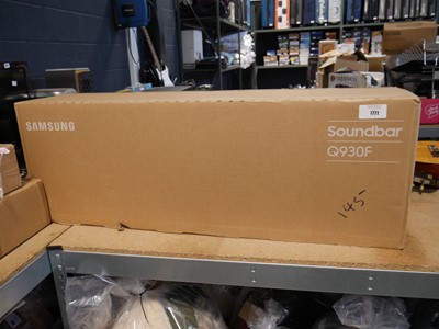 Lot 1771 - Samsung soundbar, model no Q930F
