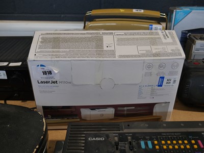 Lot 1818 - HP LaserJet M110W printer