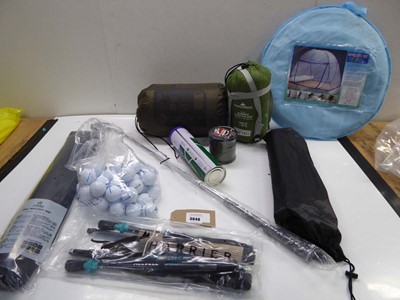 Lot 3648 - Huean golf club, golf ball, Ball mastery mat,...