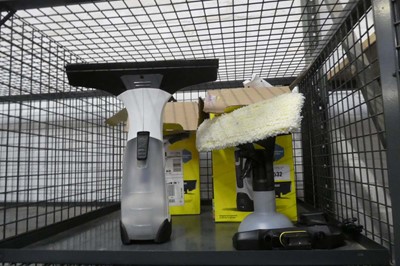 Lot 2532 - 3 Kärcher cordless window vacs