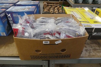 Lot 2431 - Box containing approx. 50 pairs of safety goggles