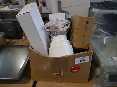 Lot 1775 - Box containing items to incl. mini PC and...