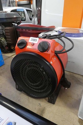 Lot 2485 - 240V workshop heater