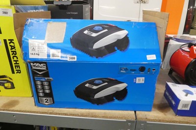 Lot 2486 - Boxed Mac Allister 20V robot lawnmower
