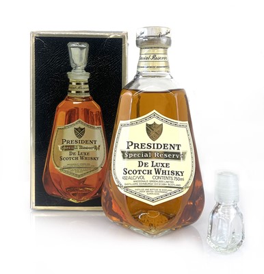 Lot 115 - A decanter of President Special Reserve De...