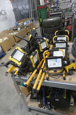 Lot 2497 - Large quantity of portable LED work lights and...
