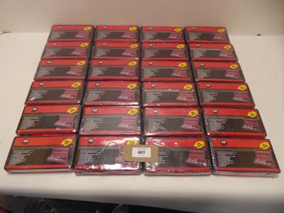 Lot 4677 - 24 46 pcs socket wrench sets