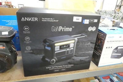 Lot 2507 - Boxed Anker Gan Prime 767 portable power station