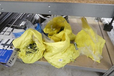 Lot 2512 - 5 large sacks of commercial heavy duty bolts