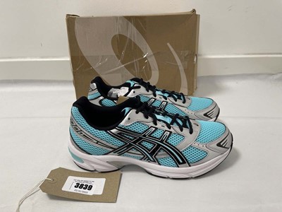 Lot 3839 - Asics gel-1130 trainers in blue size UK9 - boxed
