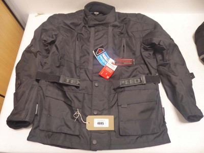 Lot 4685 - Texspeed motorcycle jacket size XL