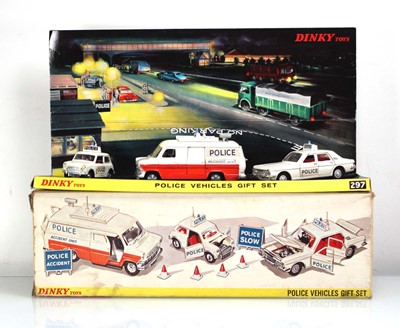 Lot 130 - A Dinky 297 Police vehicles gift set, boxed