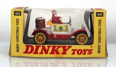 Lot 131 - A Dinky 485 Merry Christmas Ford, boxed