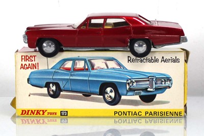 Lot 133 - A Dinky 173 Pontiac Parisienne, boxed