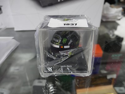 Lot 1837 - Scale model of racing helmet worn by Lando Norris