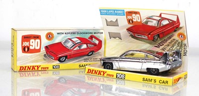 Lot 136 - A Dinky 108 Joe 90 Sam's car, silver, boxed