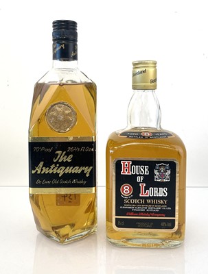 Lot 134 - 2 bottles, 1x House of Lords 8 year old Scotch...