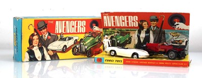 Lot 138 - A Corgi gift set 40 The Avengers John Steed's...