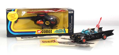 Lot 139 - A Corgi 924 Batcopter, boxed and a Corgi...