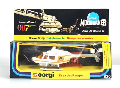 Lot 140 - A Corgi 930 James Bond Moonraker Drax Jet...