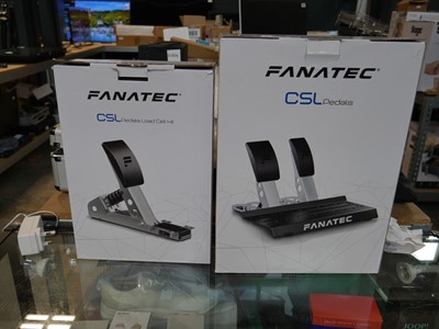 Lot 1800 - Boxed Fanatec CSL pedals load cell kit with...