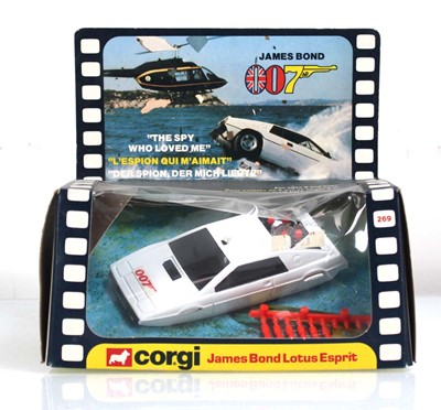 Lot 141 - A Corgi 269 James Bond Lotus Esprit, boxed