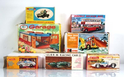 Lot 149 - Seven plastic models comprising: 3 x Lucky...