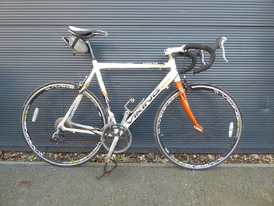 Lot 4037 - White & black Viking race bike with...