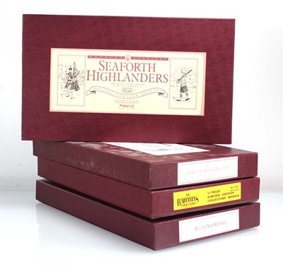 Lot 158 - Four limited edition Britains figure sets...