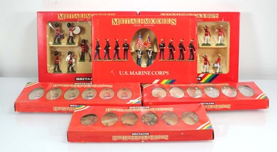 Lot 161 - Six Britains figure sets comprising: 7206...