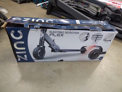 Lot 4045 - Zinc electric flex scooter