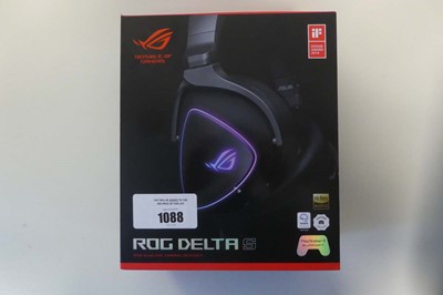 Lot ROG Delta S RGB Quad-DAC gaming headset, boxed