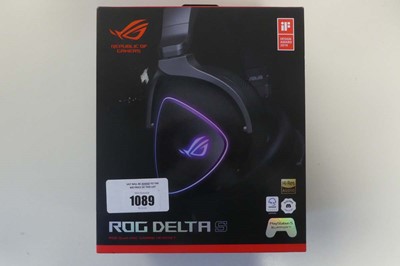 Lot ROG Delta S RGB Quad-DAC gaming headset, boxed