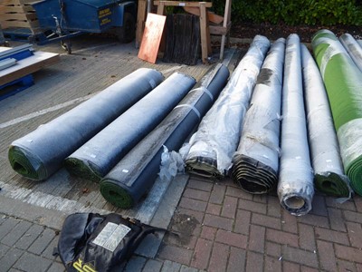 Lot 4174 - Approx. 7 rolls of artificial grass