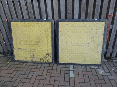Lot 4202 - 2 trench covers