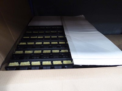 Lot 4117 - Box of Grodan precision growing plant trays