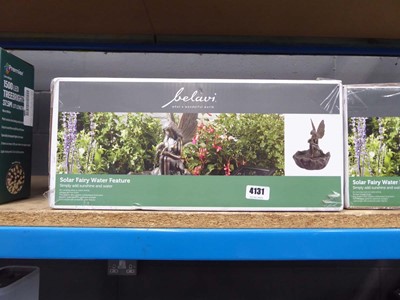 Lot 4131 - Belavi boxed solar fairy water feature
